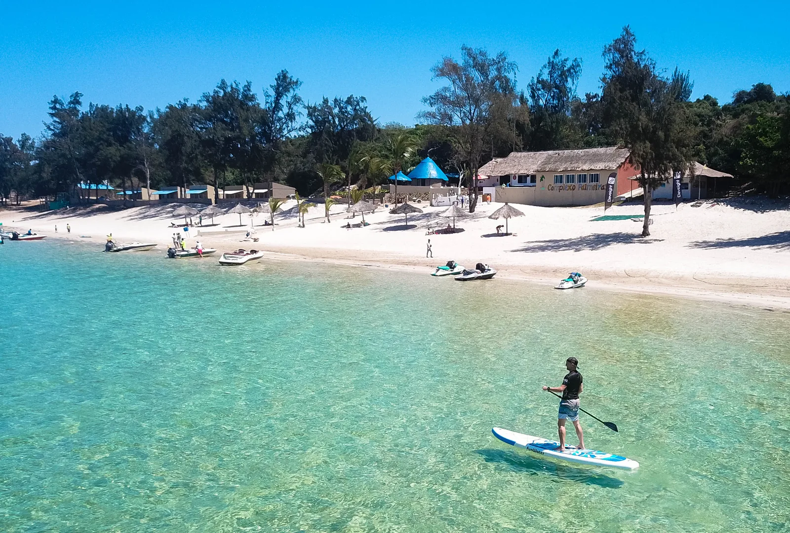 paddle vu de drone