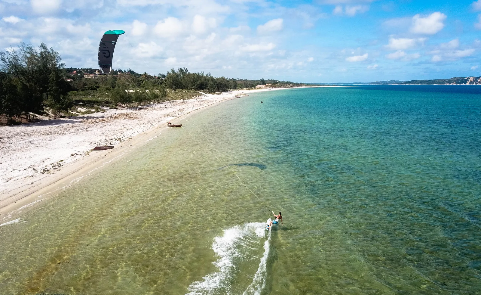 kiter vu de drone